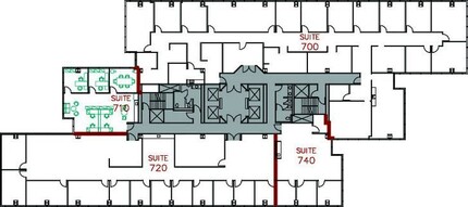 3111 Camino del Rio N, San Diego, CA en alquiler Plano de la planta- Imagen 1 de 1