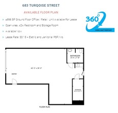 675-687 Turquoise St, La Jolla, CA en alquiler Plano de la planta- Imagen 1 de 1