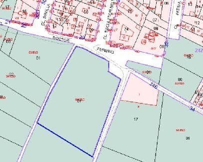 Terreno en Sueca en venta - Plano de la planta - Imagen 3 de 5