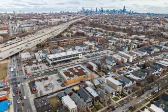 2744 N California Ave, Chicago, IL - VISTA AÉREA  vista de mapa