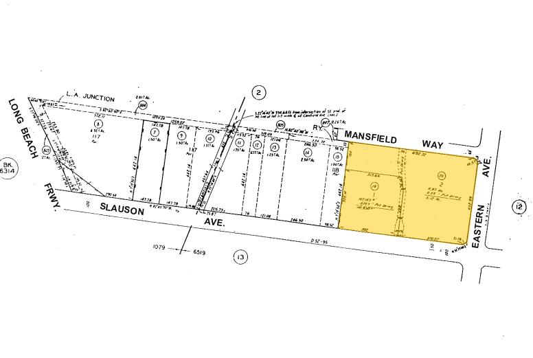 5701 S Eastern Ave, Los Angeles, CA en alquiler - Plano de solar - Imagen 2 de 9