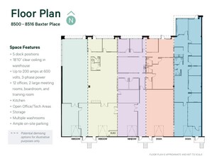 8500-8544 Baxter Pl, Burnaby, BC en alquiler Plano de la planta- Imagen 1 de 1