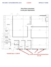 33 Palomba Dr, Enfield, CT en alquiler Plano de planta tipo- Imagen 1 de 2