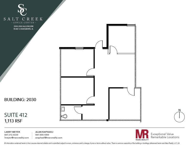 2010 E Algonquin Rd, Schaumburg, IL en alquiler Plano de la planta- Imagen 1 de 7