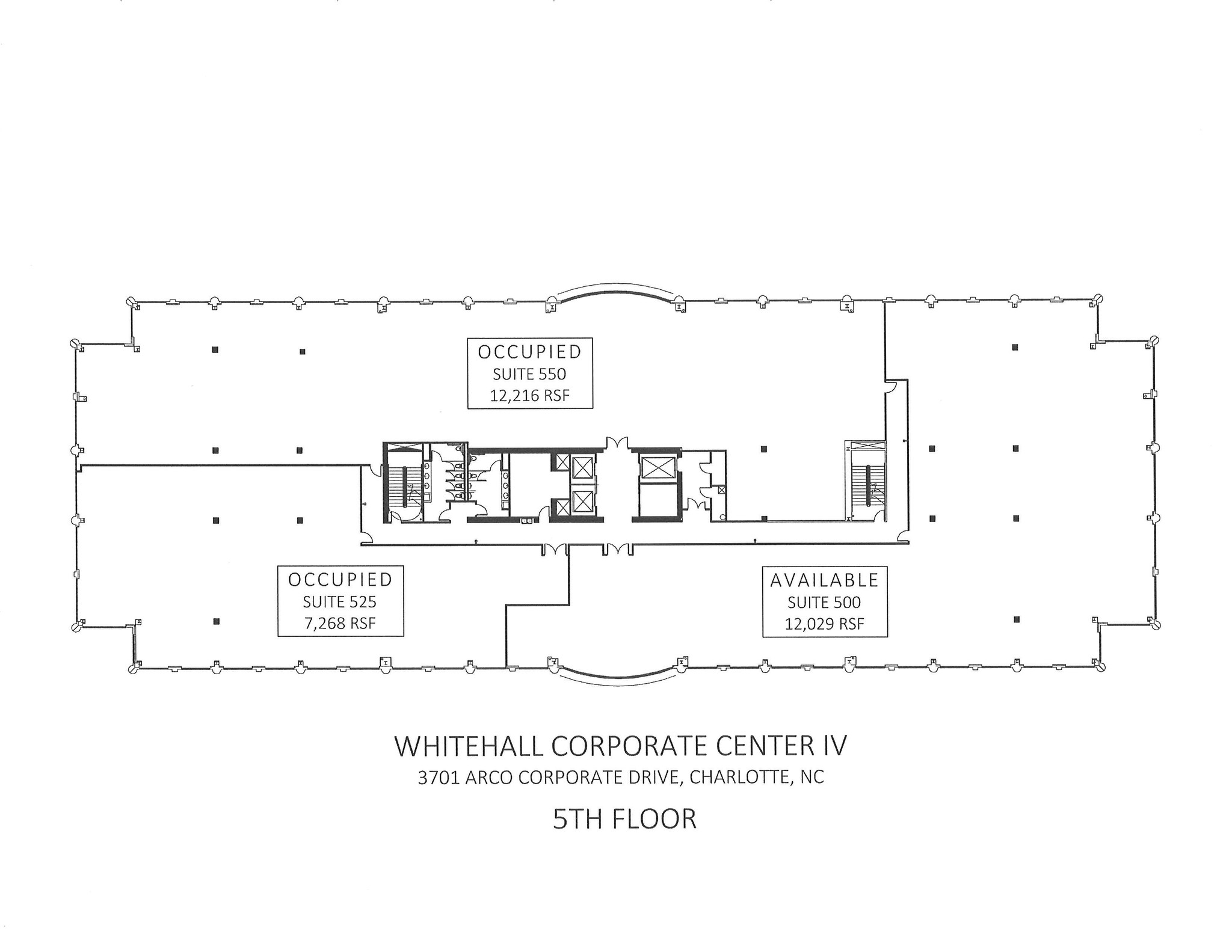 3701 Arco Corporate Dr, Charlotte, NC en alquiler Plano de la planta- Imagen 1 de 6