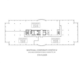 3701 Arco Corporate Dr, Charlotte, NC en alquiler Plano de la planta- Imagen 1 de 6