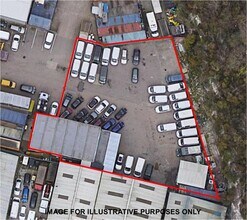 Askew Farm Ln, Grays, ESS - AÉREA vista de mapa