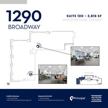 1290 Broadway, Denver, CO en alquiler Plano de la planta- Imagen 1 de 4