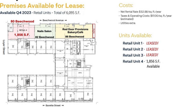 88 Beechwood Av, Ottawa, ON en alquiler Plano de planta tipo- Imagen 1 de 1