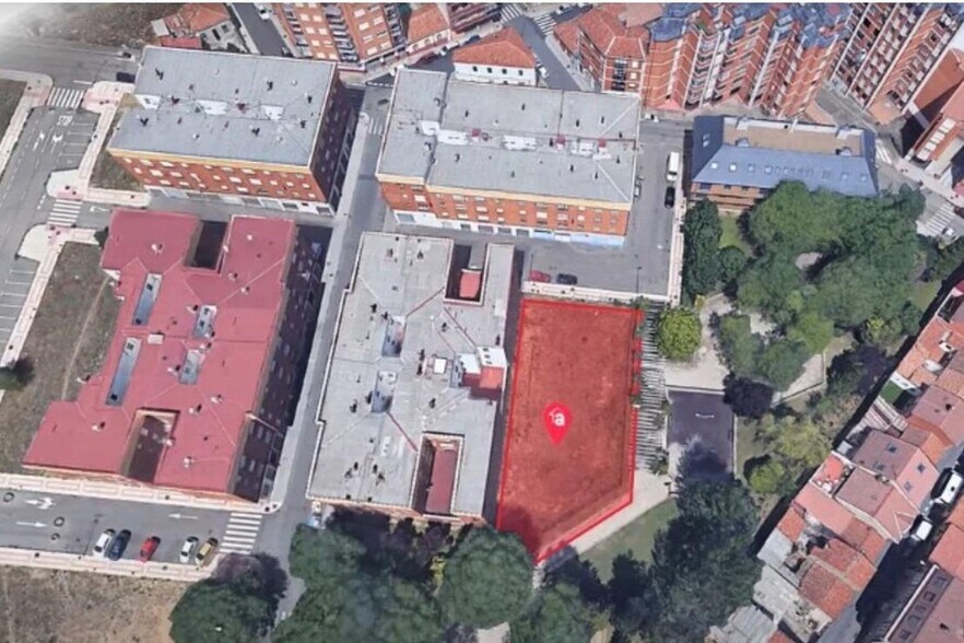 Terreno en León en venta - Vista aérea - Imagen 2 de 3