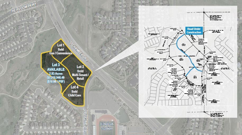 NWC S Chambers Rd & Double Angel Rd, Parker, CO en venta - Foto del edificio - Imagen 1 de 1