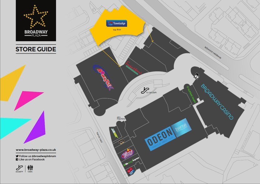 Broadway Plz, Birmingham en alquiler - Plano de la planta - Imagen 3 de 9