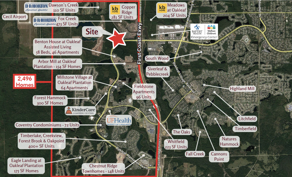 Oakleaf Plantation Pkwy, Jacksonville, FL en venta - Otros - Imagen 3 de 3