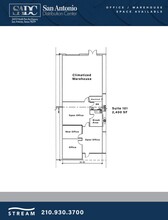 3453 IH-35 N, San Antonio, TX en alquiler Plano de la planta- Imagen 1 de 1