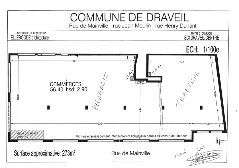 3 Rue De Mainville, Draveil en alquiler - Plano de la planta - Imagen 2 de 2
