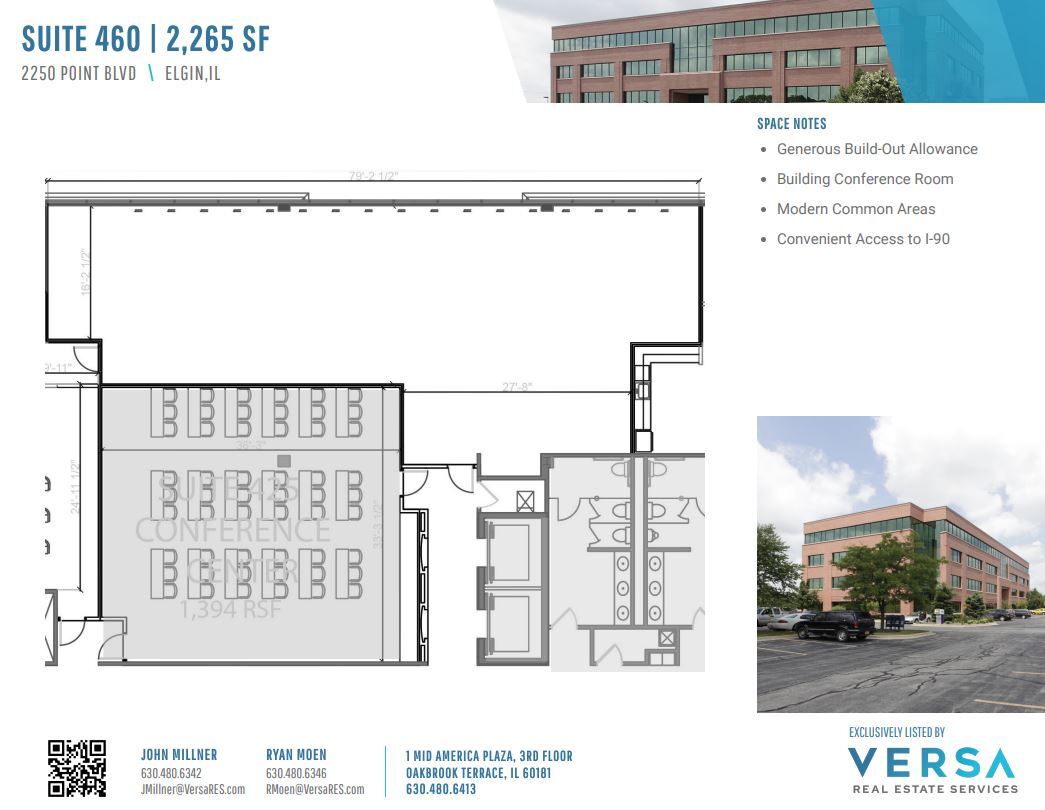 2250 Point Blvd, Elgin, IL en alquiler Plano de la planta- Imagen 1 de 2