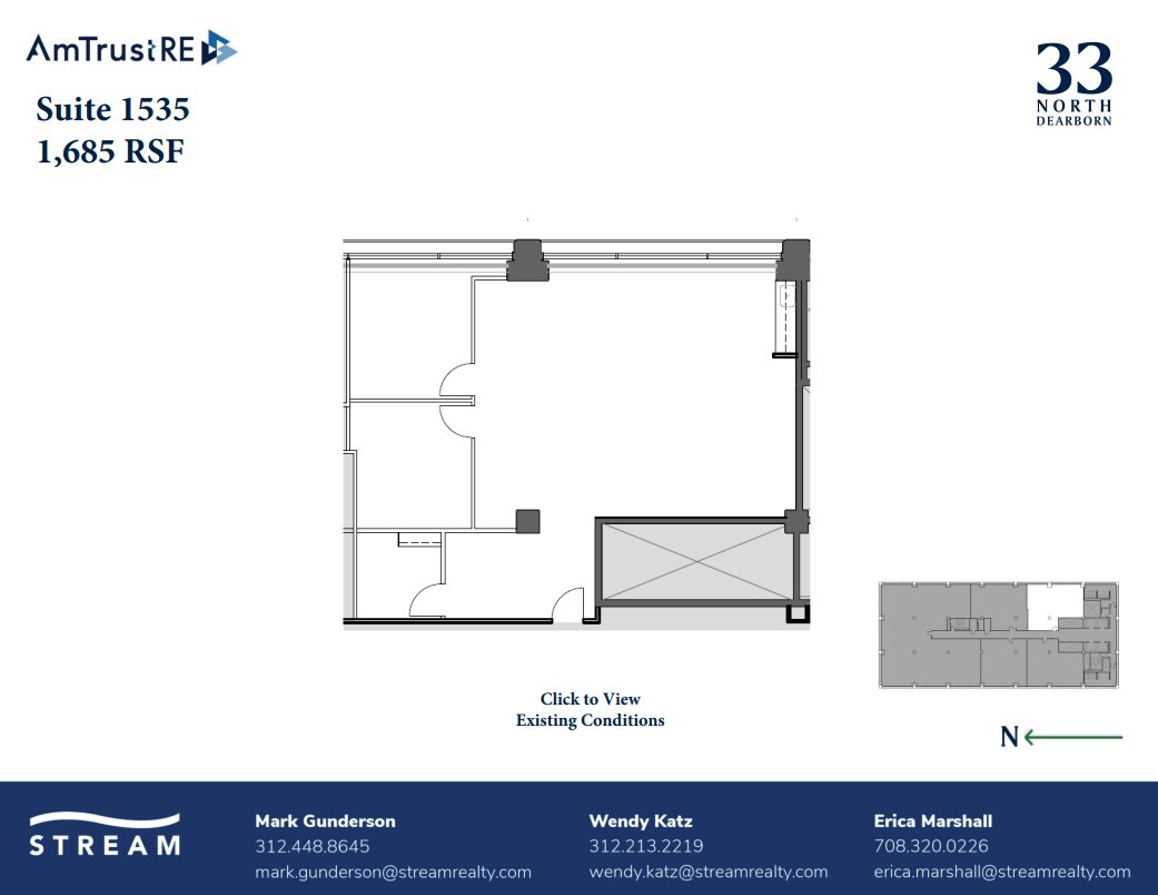 33 N Dearborn St, Chicago, IL en alquiler Plano de la planta- Imagen 1 de 1