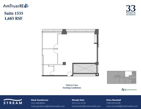 33 N Dearborn St, Chicago, IL en alquiler Plano de la planta- Imagen 1 de 1