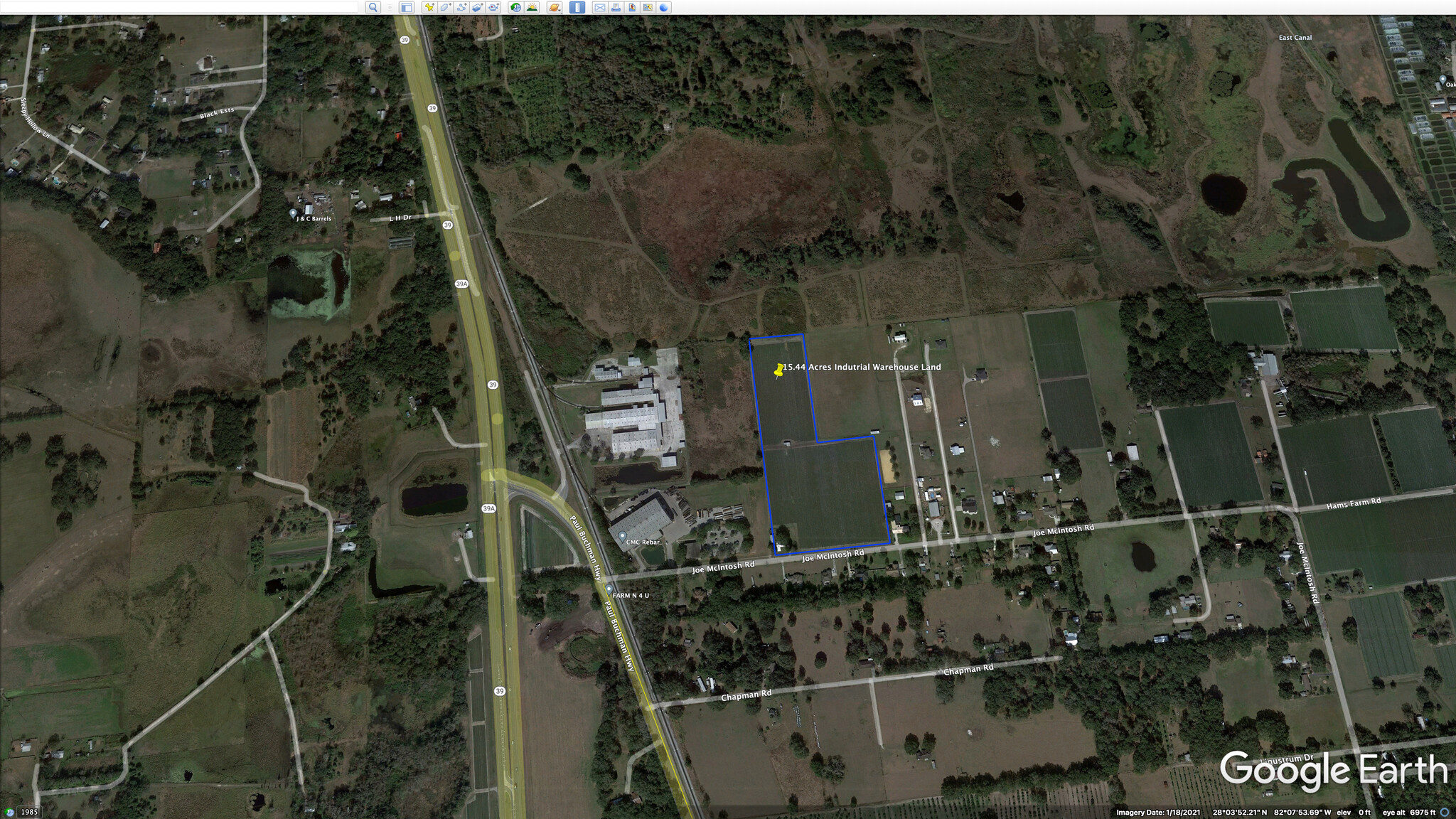 1906 Joe McIntosh Rd, Plant City, FL en venta Foto principal- Imagen 1 de 4