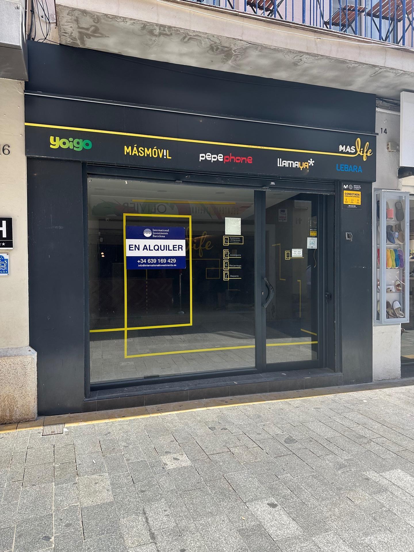 Local en Sitges, Barcelona en alquiler Foto del interior- Imagen 1 de 12