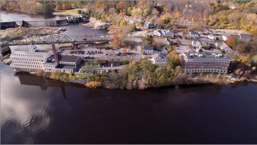 Bowdoin Mill, Topsham, ME en alquiler - Vista aérea - Imagen 3 de 3