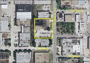 4601 N Santa Fe Ave, Oklahoma City, OK - VISTA AÉREA  vista de mapa