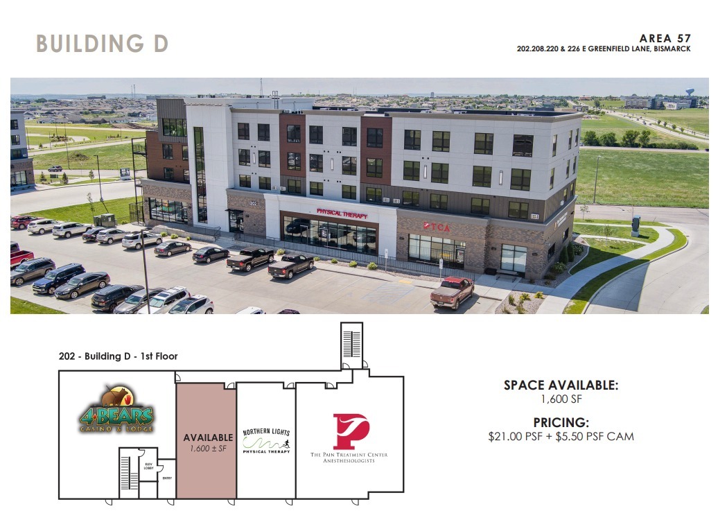 202 E Greenfield Ln, Bismarck, ND en alquiler Plano de la planta- Imagen 1 de 1