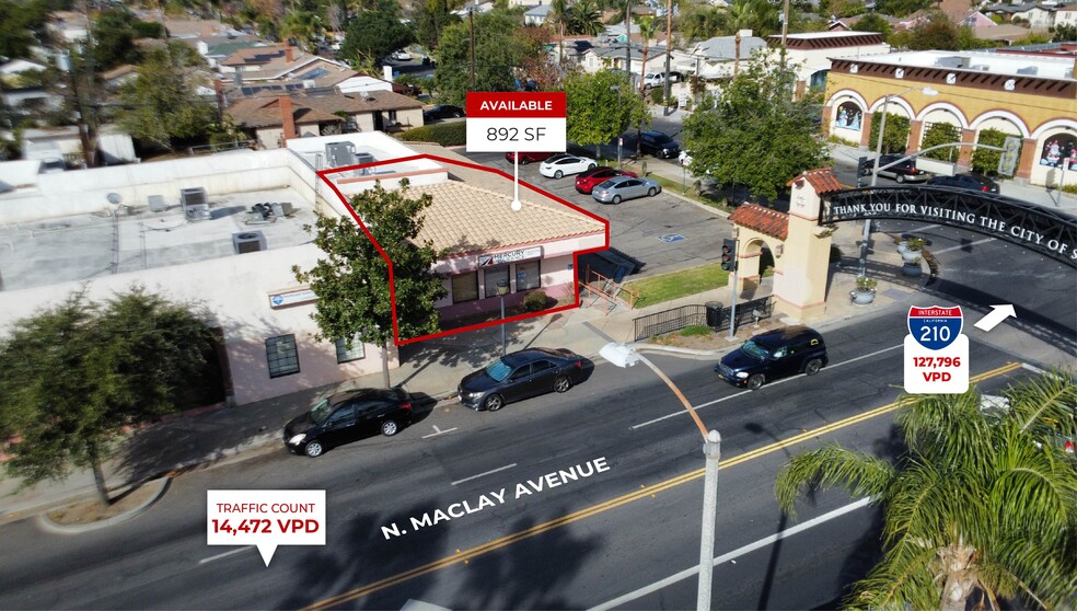 1160-1172 N MacLay Ave, San Fernando, CA en alquiler - Foto del edificio - Imagen 3 de 13