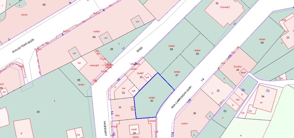 Rúa Carroucha, Ribeira, La Coruna en venta - Plano de la planta - Imagen 2 de 12