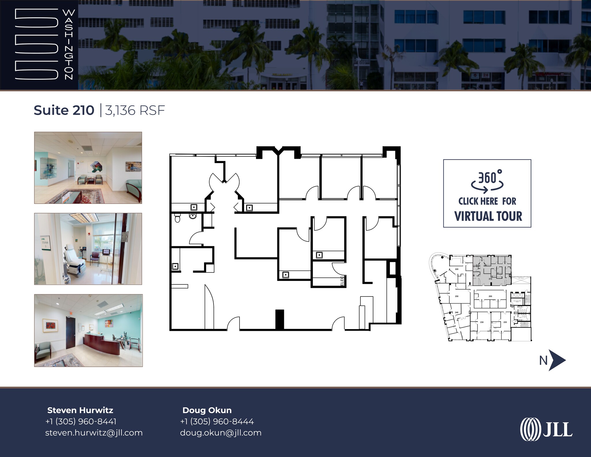 555 Washington Ave, Miami Beach, FL en alquiler Plano del sitio- Imagen 1 de 1