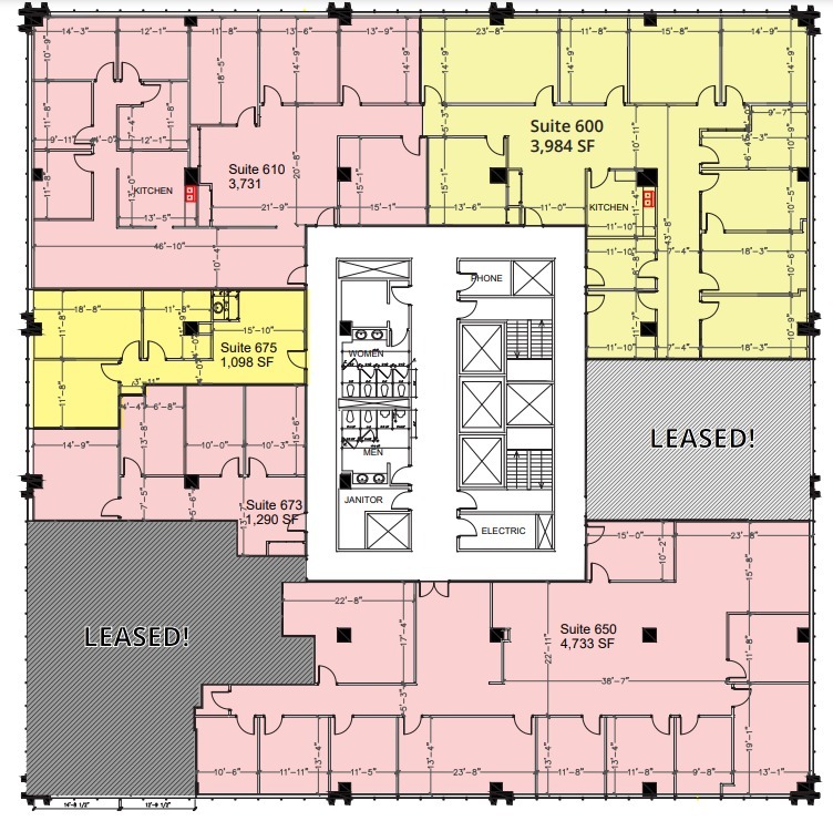 1111 Plaza Dr, Schaumburg, IL en alquiler Plano de la planta- Imagen 1 de 1