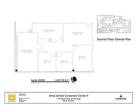 1811 S Alma School Rd, Mesa, AZ en alquiler Plano de la planta- Imagen 1 de 1