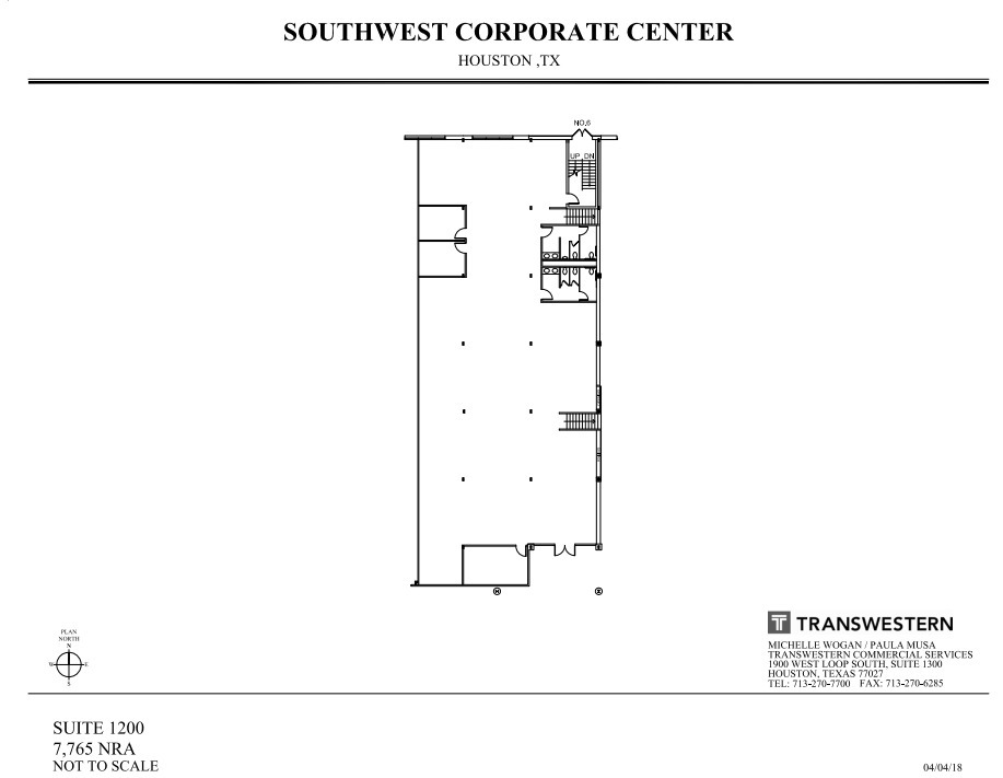 9700-9702 Bissonnet St, Houston, TX en alquiler Plano de la planta- Imagen 1 de 1