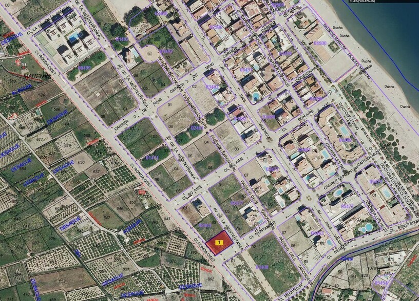 Terreno en Piles en venta - Foto del edificio - Imagen 3 de 8