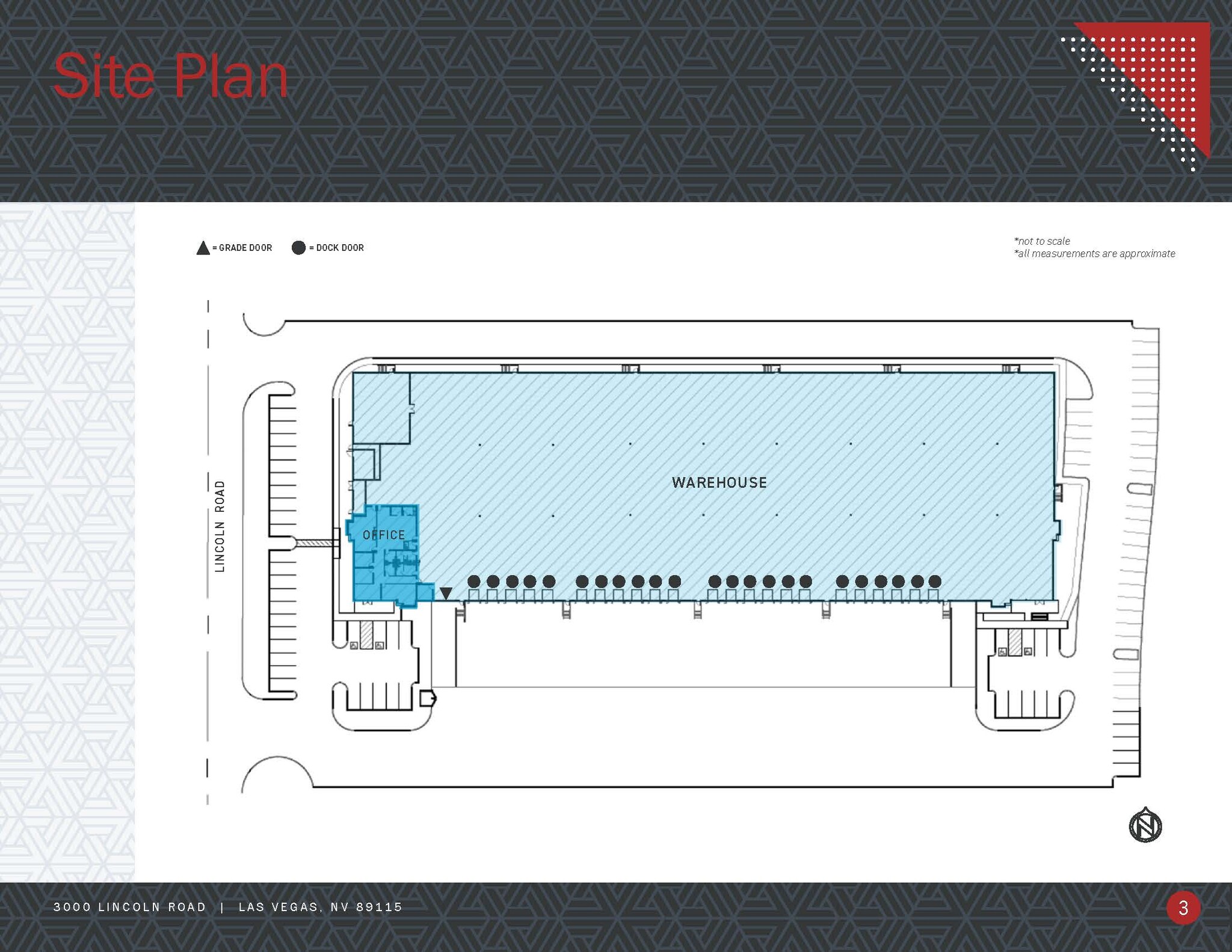 3000 Lincoln Rd, Las Vegas, NV en alquiler Plano del sitio- Imagen 1 de 2