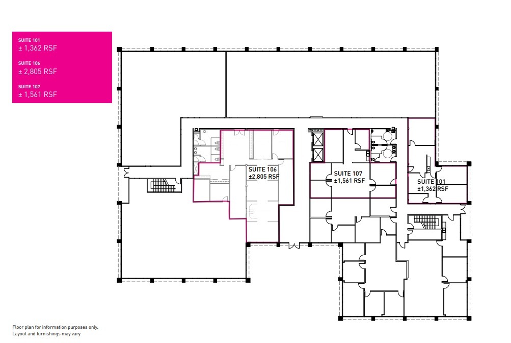 13400 Riverside Dr, Sherman Oaks, CA en alquiler Plano de la planta- Imagen 1 de 1