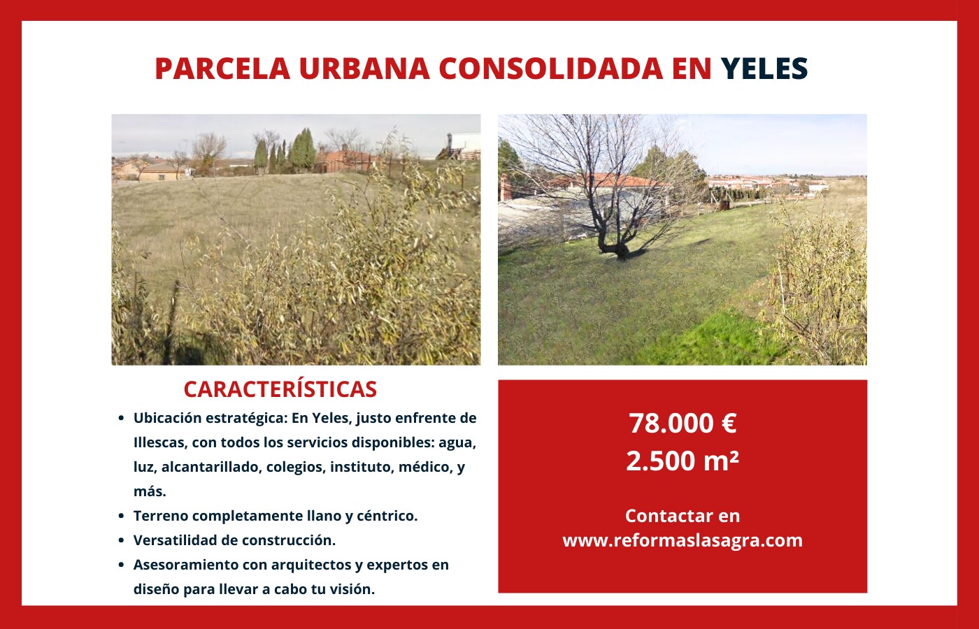 Terreno en Yeles, Toledo en venta Plano de la planta- Imagen 1 de 1