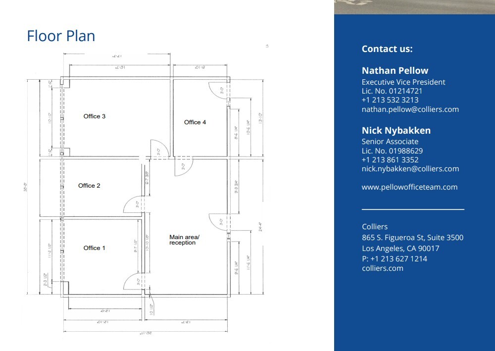 5121 Van Nuys Blvd, Sherman Oaks, CA en alquiler Plano de la planta- Imagen 1 de 1