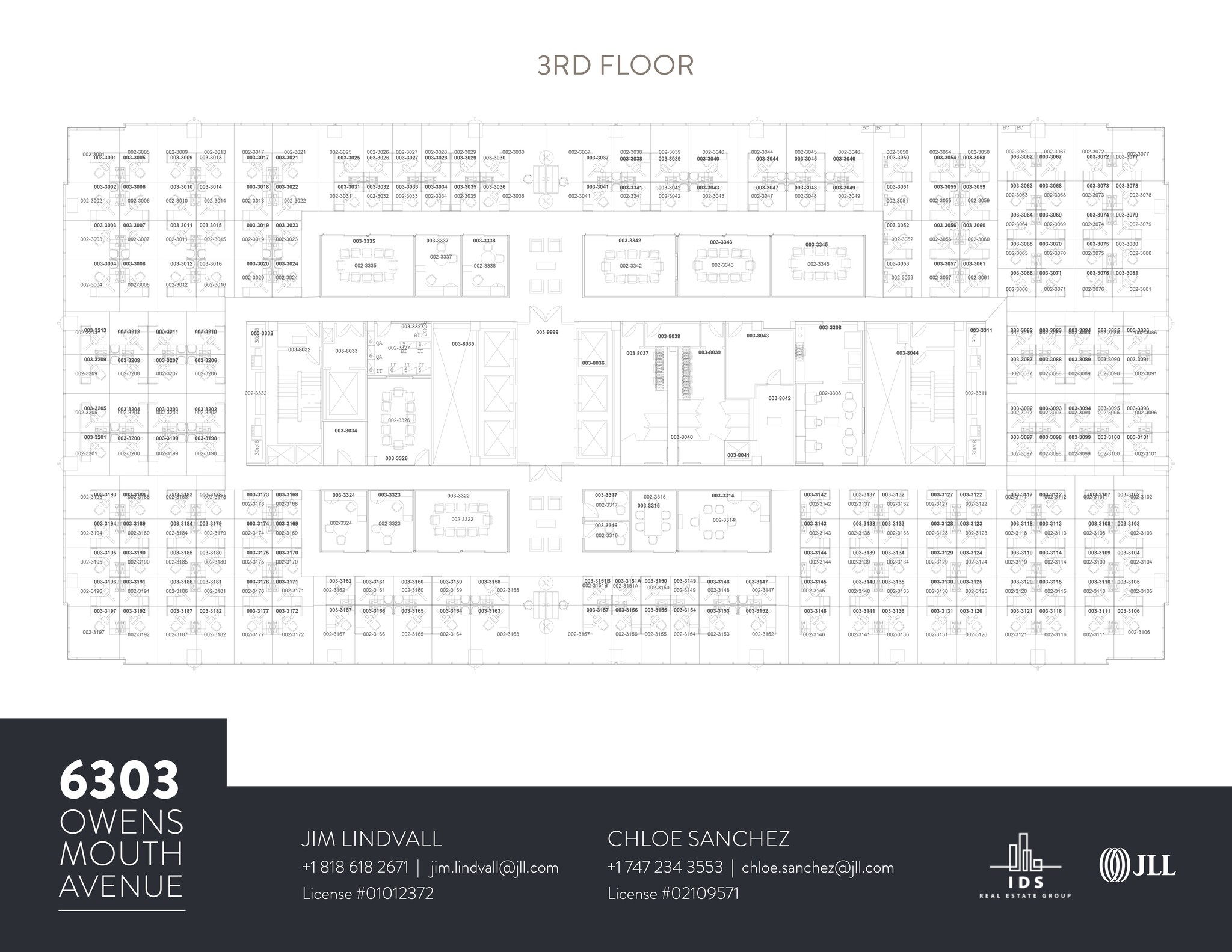 6303 Owensmouth Ave, Woodland Hills, CA en alquiler Plano del sitio- Imagen 1 de 1