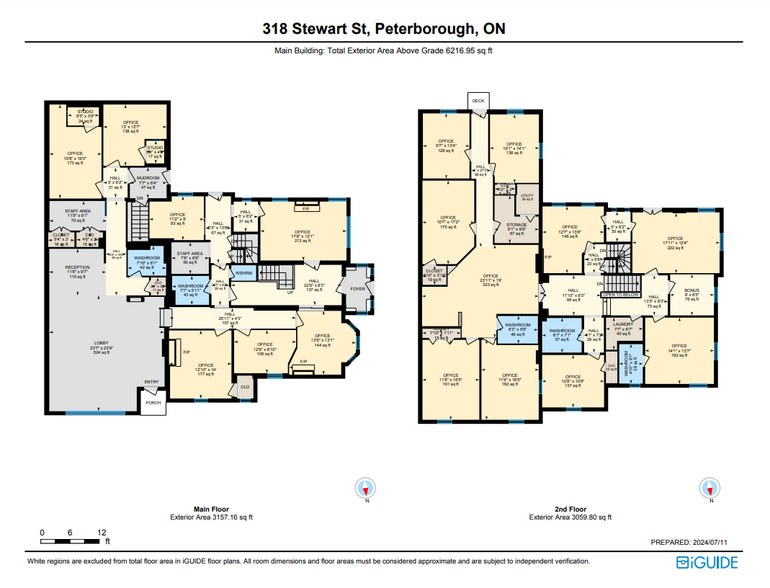 318 Stewart St, Peterborough, ON en venta - Plano de la planta - Imagen 2 de 2