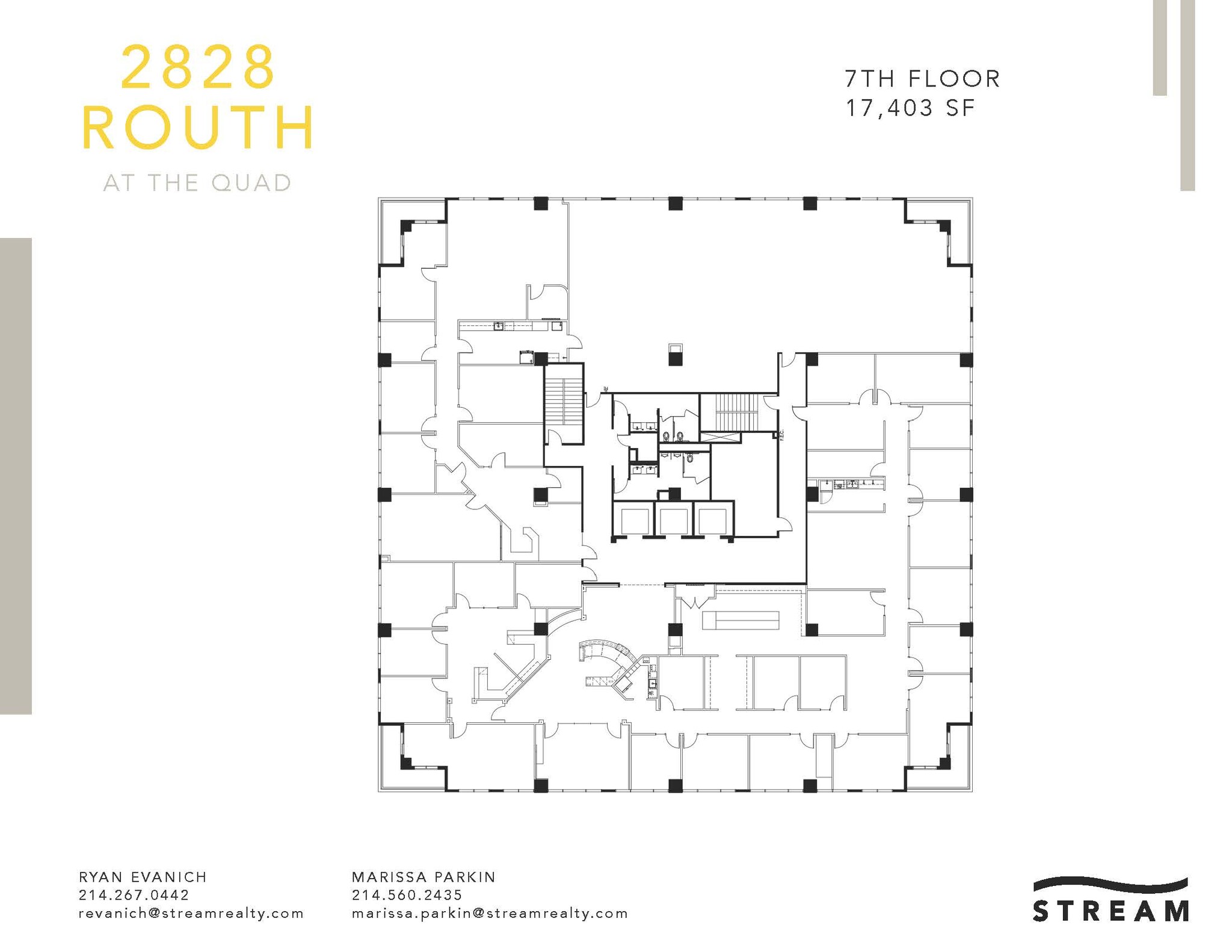 2828 Routh St, Dallas, TX en alquiler Plano de la planta- Imagen 1 de 1