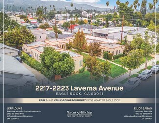 Más detalles de 2217-2223 Laverna Ave, Eagle Rock, CA - Edificio residencial​ en venta