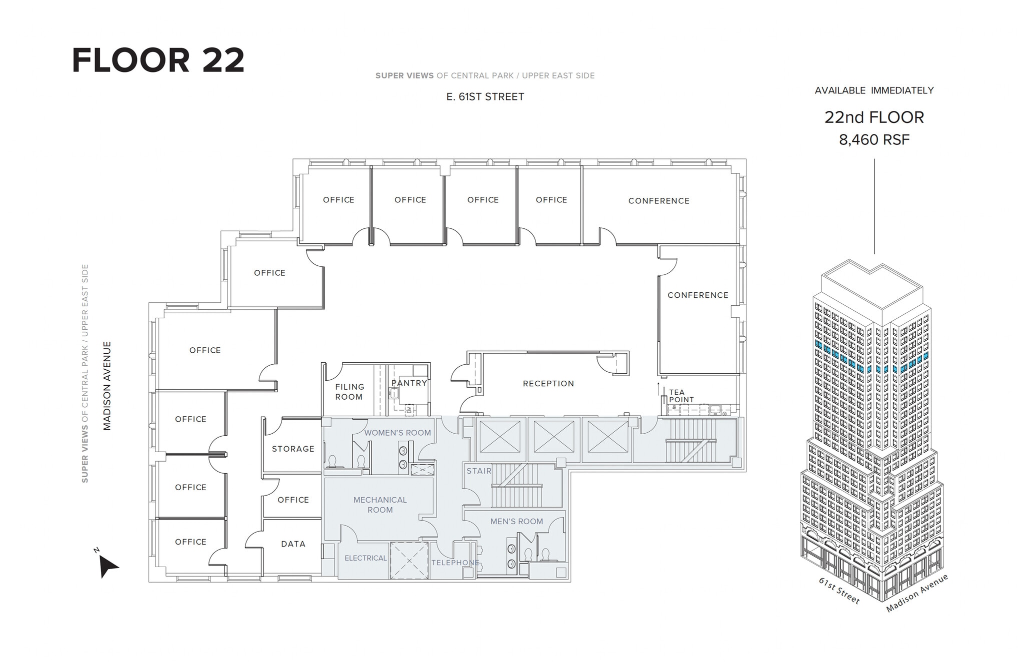 667 Madison Ave, New York, NY en alquiler Plano de la planta- Imagen 1 de 1