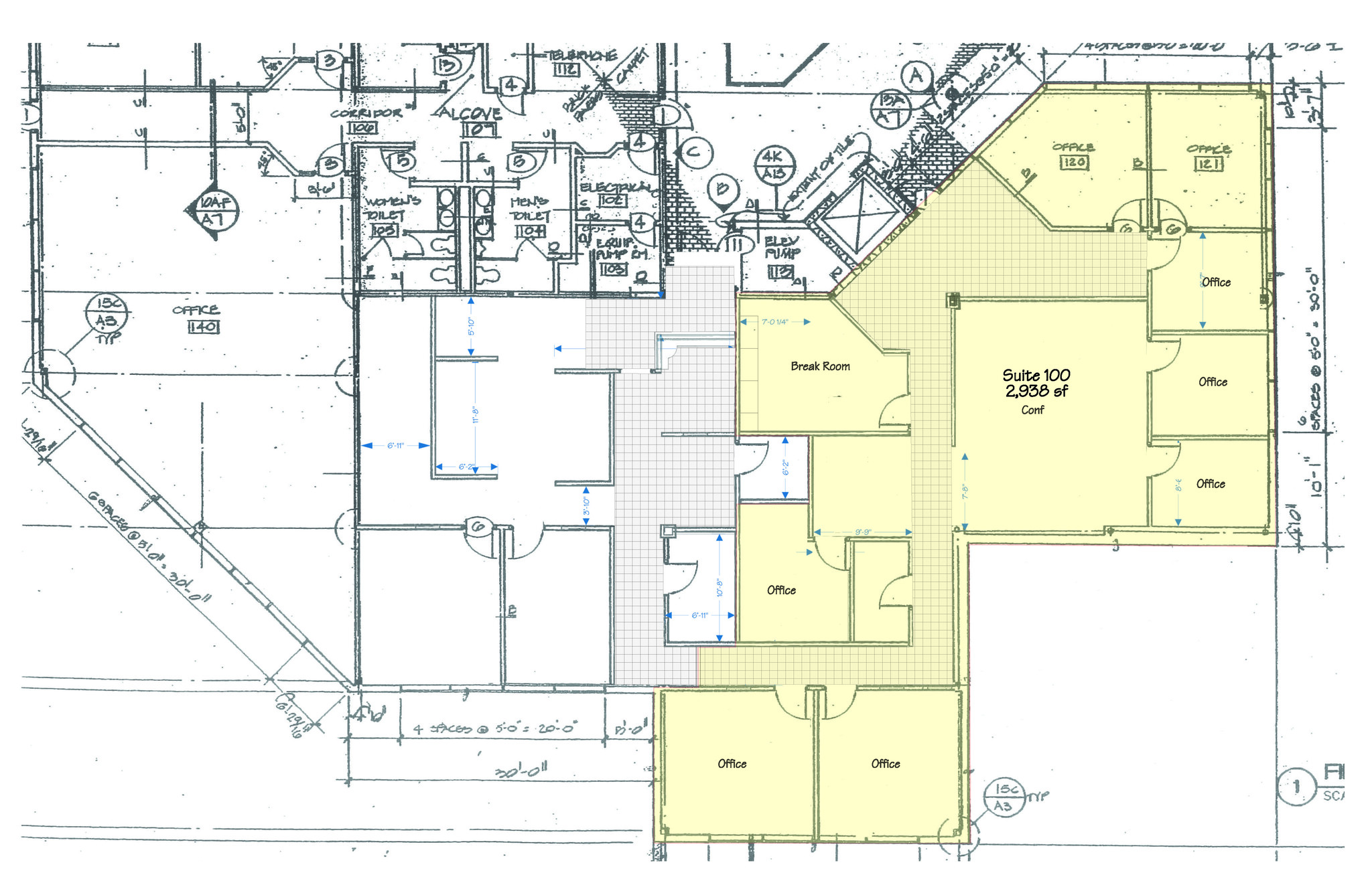 333 W Wilcox Dr, Sierra Vista, AZ en alquiler Plano de la planta- Imagen 1 de 1