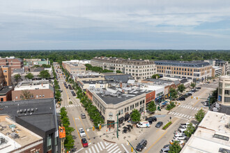 101-167 N Old Woodward Ave, Birmingham, MI - VISTA AÉREA  vista de mapa