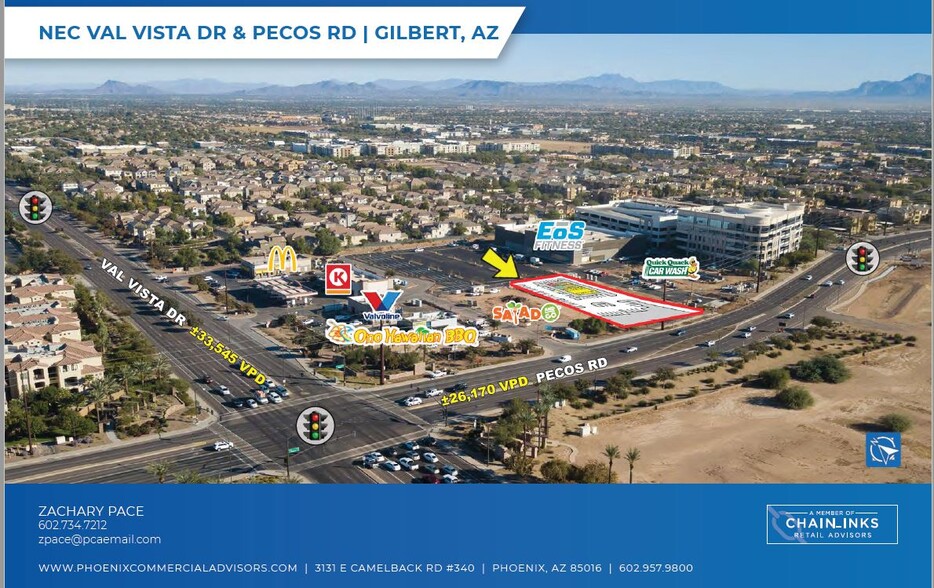 NEC Val Vista & Pecos Rd, Gilbert, AZ en alquiler - Foto del edificio - Imagen 3 de 8