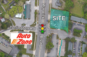 12608 Warwick Blvd, Newport News, VA - VISTA AÉREA  vista de mapa - Image1