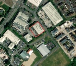 Cribbs Causeway, Bristol, BST - Aérea  vista de mapa