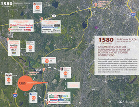 1580-1600 VFW Pky, West Roxbury, MA - vista aérea  vista de mapa - Image1