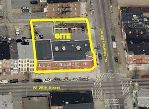 2504 N Charles St, Baltimore, MD - vista aérea  vista de mapa